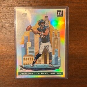 Caleb Williams 2024 jumbo size downtown  Rookie Card #21